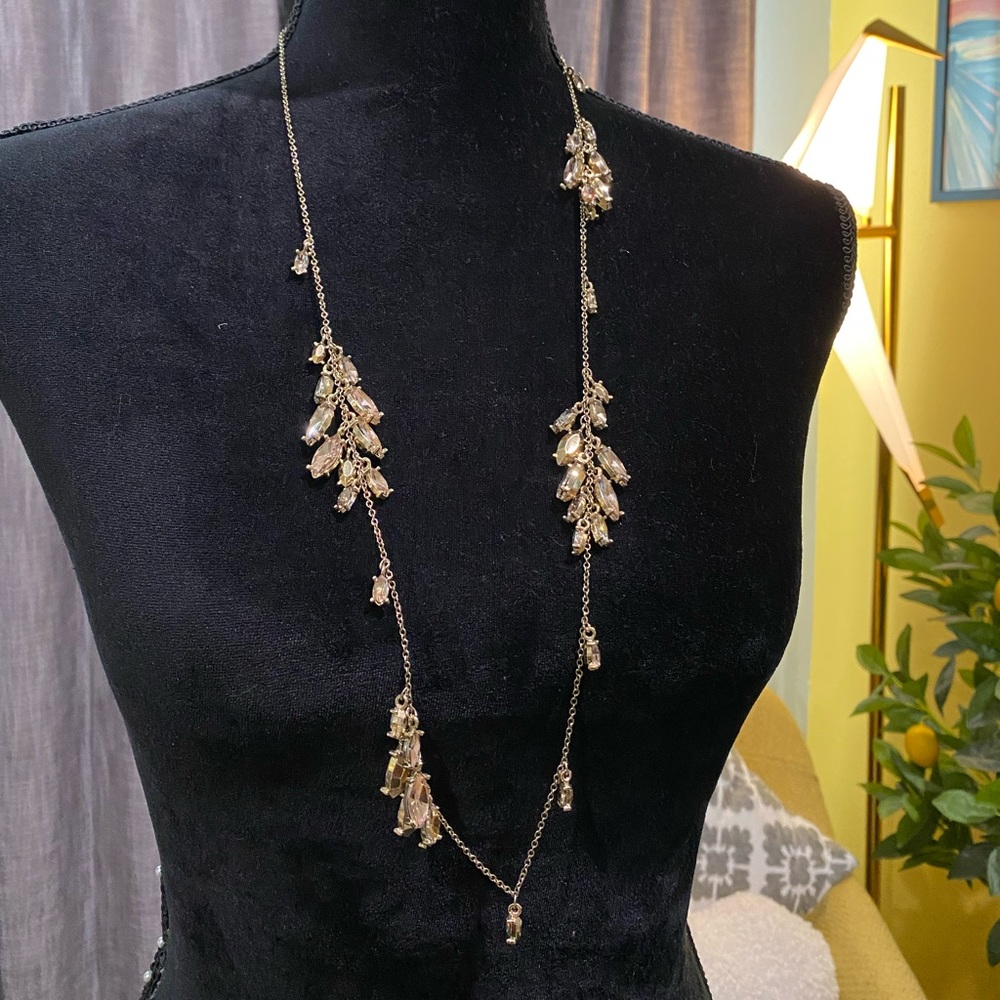 NWOT Banana Republic crystal statement necklace. GORGEOUS!